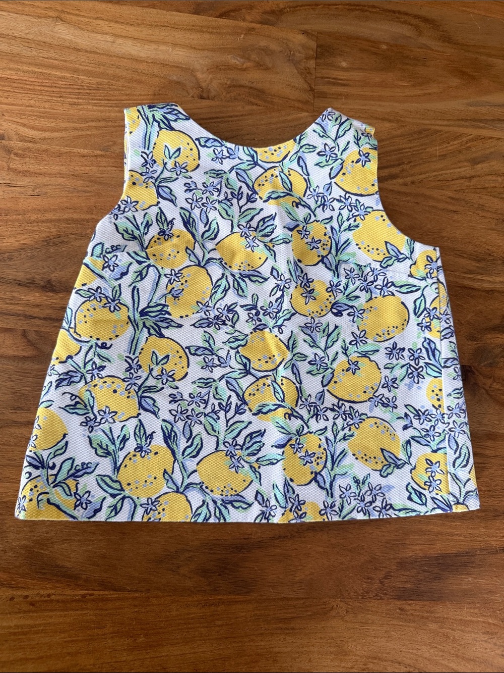 Classic Prep Yellow Lemon Print Skirt Set - Picture 9 of 9